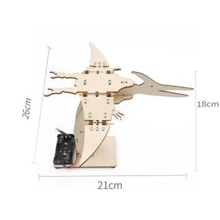 Đồ chơi lắp ghép bằng gỗ mô hình Khủng long bay DIY-192