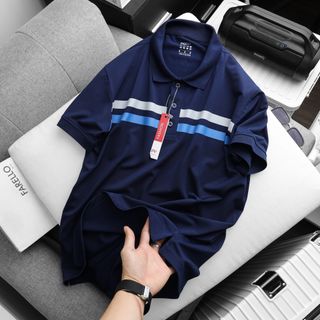 Áo thun nam có cổ polo vải co giãn, mềm mịn, thấm hút mồ hôi tốt SỈ CHỈ TỪ 1 RI