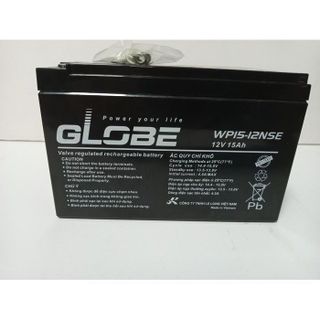 Bình ắc quy Globe 15Ah - 12V