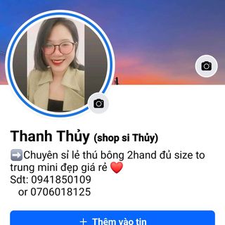GẤU BÔNG 2HAND SIZE 10_20