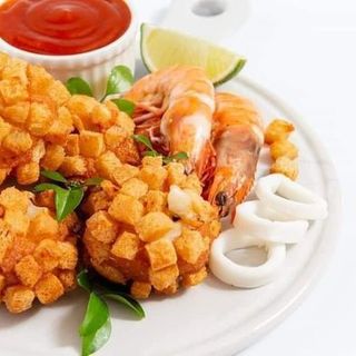Bỏ sỉ viên hải sản bánh mì - giá bán buôn