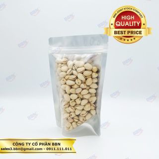 Túi mpet mặt trong mặt bạc 15x22 250g