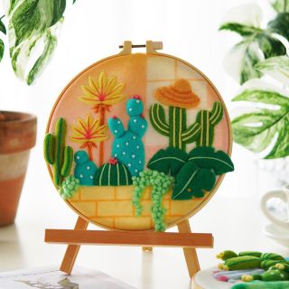 Tranh Len Nỉ Thủ Công Handmade , Bộ Quà Tặng Thủ Công Độc Đáo, Đầy Sáng Tạo Gồm Giá ĐỠ , Kèm bộ thủ công . ( Sản Phẩm phù hợp cho doanh nghiệp ) ( Hàng, Giá Tận Xưởng )
