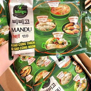 BIBIGO BÁNH XẾP MANDU 250GR - BÁNH XẾP SỐ 1 HÀN QUỐC
