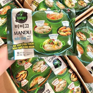 BIBIGO BÁNH XẾP MANDU 250GR - BÁNH XẾP SỐ 1 HÀN QUỐC
