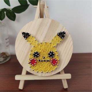 Bộ Quà Tặng Tranh Thủ Công Chỉ Đinh Hoạ Tiết Handmade Đầy Sáng Tạo, Đầy Độc Đáo 11*11cm  ( Hàng, Giá Tận Xưởng )