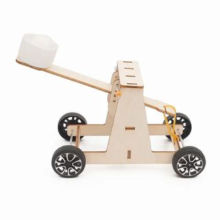 Đồ chơi lắp ghép thông minh bằng gỗ mô hình Máy bắn đá DIY-200 giá sỉ