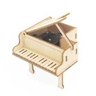 Đồ chơi lắp ghép thông minh bằng gỗ mô hình Đàn Piano DIY-189