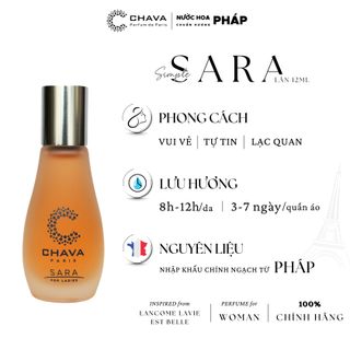 [COMBO QUÀ TẶNG 41] 1 NƯỚC HOA SIMPLE 12ML + 1 SON KEM LÌ ROSY LUXURY - CHAVA