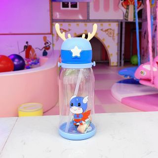 Bình Đựng Nước Sừng Hưu 600ml, Bình nước quà tặng giá sỉ hcm