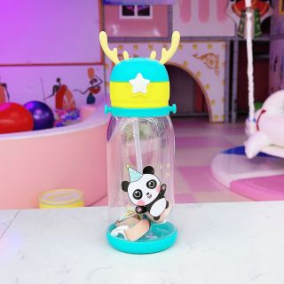 Bình Đựng Nước Sừng Hưu 600ml, Bình nước quà tặng giá sỉ hcm