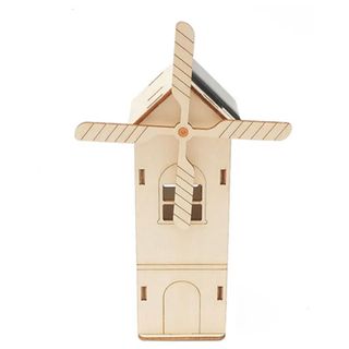 Đồ chơi lắp ghép năng lượng mặt trời Mô hình cối xay gió DIY-114