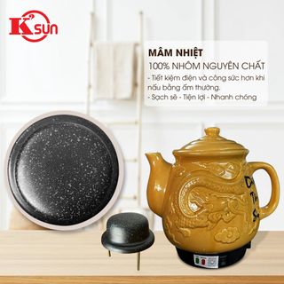 Ấm sắc thuốc Ksun 8236 3,2L