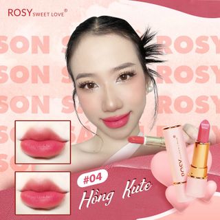[COMBO QUÀ TẶNG 08] 1 NƯỚC HOA LUXURY 50ML + 1 SON SÁP LÌ ROSY SWEETLOVE - CHAVA