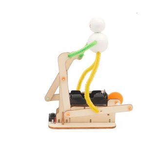 Đồ chơi lắp ghép thông minh bằng gỗ mô hình RoBot chạy DIY-055