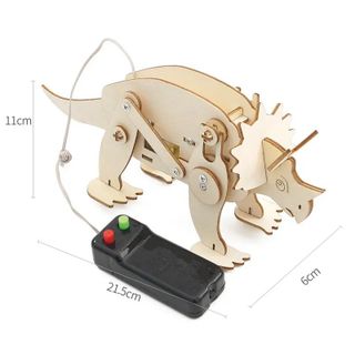 Đồ chơi lắp ghép thông minh bằng gỗ mô hình Khủng long DIY-138