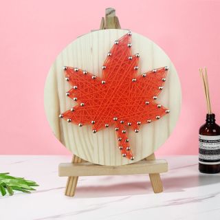 Tranh Gỗ Hoạ Tiết Quà Tặng Thủ Công Handmade, Tranh Hoạ Tiết Đinh Chỉ 3D Thủ Công Tỉ mỉ Độc Đáo, Sáng tạo 11cm ( phù hợp kinh doanh Caffe , Hội nghị ) Hàng, Giá Tận Xưởng