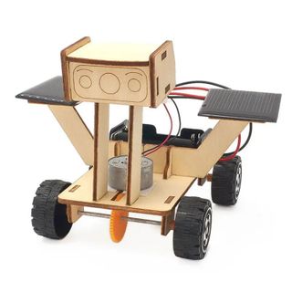 Đồ chơi lắp ghép thông minh bằng gỗ mô hình Xe tự hành mặt trăng DIY-116