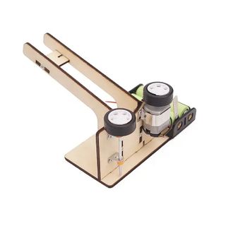 Đồ chơi lắp ghép thông minh bằng gỗ mô hình Máy bắn bóng DIY-074