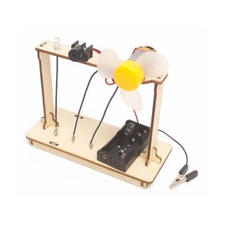 Đồ chơi lắp ghép thông minh bằng gỗ quạt điện DIY-179 giá sỉ