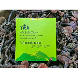 Trà Thải Độc { FREE SHIP } Trà Thanh Lọc Detox, Khử Mỡ - Vua Nấm Lim Xanh