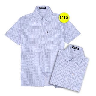 ÁO SƠ MI BÔNG TAY NGẮN - Lấy sỉ quần áo nam