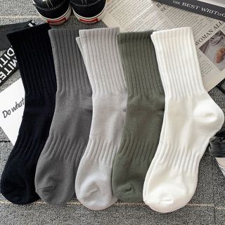 Tất cổ cao vớ trơn nam phong cách Basic trẻ trung