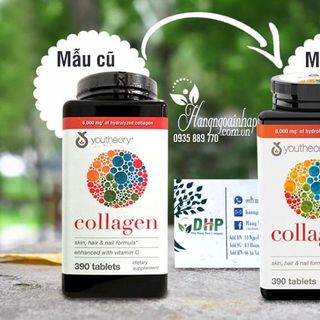 Viên uống Collagen Mỹ - 390 viên Youtheory