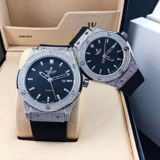 Đồng Hồ Hublot Quartz đính đá