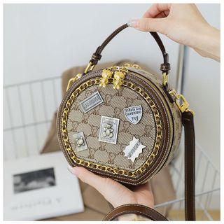 Beibao thương hiệu nhà máy túi nữ thiết kế theo phong cách retro túi xách họa tiết một vai túi đeo chéo dropshipping