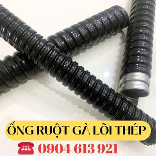 Ống ruột gà lõi thép bọc nhựa phi 16, phi 20, phi 25, phi 32, phi 40 Đà Nẵng, HCM, Hà Nội