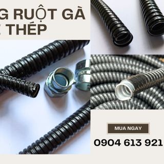 Ống ruột gà lõi thép bọc nhựa phi 16, phi 20, phi 25, phi 32, phi 40 Đà Nẵng, HCM, Hà Nội