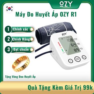Máy đo huyết áp điện tử OZY RI-01, đo huyết áp bắp tay chính xác cho người lớn, trẻ em. Hàng chính hãng, bảo hành 2 năm.