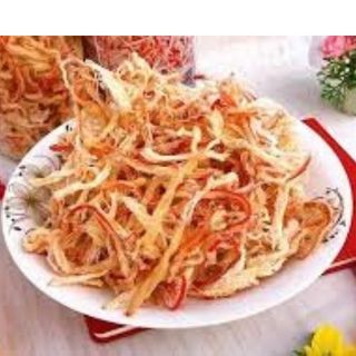 Mực Khô Sấy Sợi Hấp Dừa 250g giá sỉ - giá bán buôn