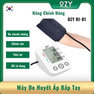 Máy đo huyết áp điện tử OZY RI-01, đo huyết áp bắp tay chính xác cho người lớn, trẻ em. Hàng chính hãng, bảo hành 2 năm.