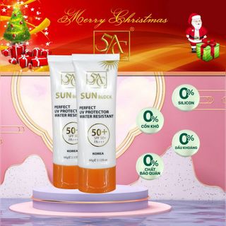 Kem chống nắng cho da mặt nâng tone lâu trôi 5AC 60ml chính hãng