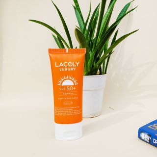 Kem chống nắng da mặt lâu trôi, nâng tone da lacocy chính hãng 60ml