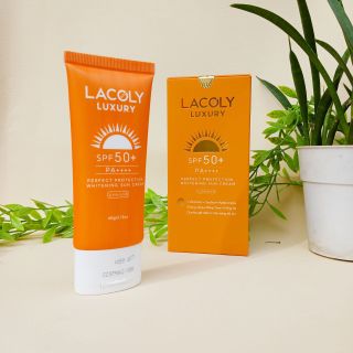 Kem chống nắng da mặt lâu trôi, nâng tone da lacocy chính hãng 60ml