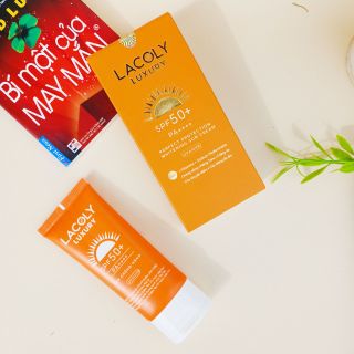 Kem chống nắng da mặt lâu trôi, nâng tone da lacocy chính hãng 60ml