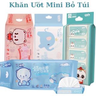 Khăn Ướt Mini Bỏ Túi Tiện Lợi