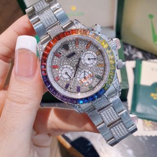 ĐỒNG HỒ CƠ CAO CẤP NAM RÔLE.Xx FULL ĐÁ XOÀN