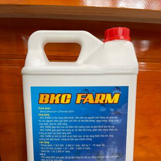 BKC FARM diệt khuẩn dùng trong Nuôi trồng Thủy sản