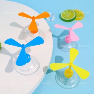 chong chóng gắn mũ bảo hiểm - chong chóng 3 cánh đủ màu