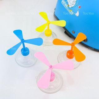 chong chóng gắn mũ bảo hiểm - chong chóng 3 cánh đủ màu