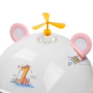 chong chóng gắn mũ bảo hiểm - chong chóng 3 cánh đủ màu