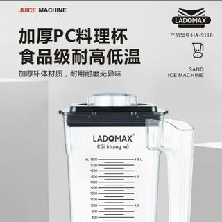 Máy xay sinh tố công nghiệp Ladomax Ha-9118