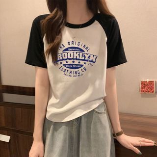 Áo thun nữ phối tay freesize nhiều màu thun cotton phong cách thời trang-Thu