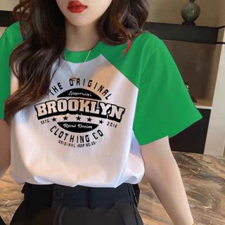 Áo thun nữ phối tay freesize nhiều màu thun cotton phong cách thời trang-Thu