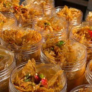 BÁNH TRÁNG MỰC XÉ ỚT XIÊM XANH CAY CAY MẶN MẶN SIÊU NGHIỆN - WINNIE HOUSE