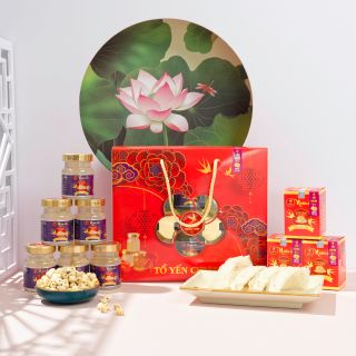 Yến Sào Chưng Hạt Sen Nhân Việt 30% Yến